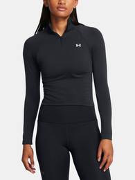 Women's T-Shirt Vanish Seamless 1/4 Zip Crop - Women