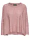 ONLY Lockerer Strickpullover rosa
