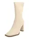 NA-KD Stiefelette nude