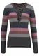 Khujo Streifenpullover Nayla dunkelblau / grau / lila / rosa