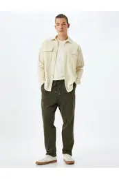 Green Men's Adult Tracksuit Bottoms