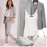Bež VERO MODA Outfiti image
