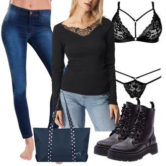 Outfit sa Bijela Torba za plažu "Jesenski Outfiti"