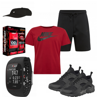 Outfit mit Schwarz Nike Sportswear "Samra"