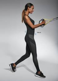 MISTY sports leggings with wasp waist and combination effect