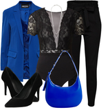 Elegante Schwarz Weiß Outfits image