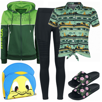 Outfit mit Grün Super Mario "Einzigartiger Look"