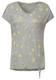CECIL Damen Smok Shirt in Melange in Weiß,Grau