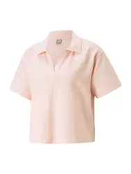 PUMA Sportshirt ''''HER'''' rosa / weiß