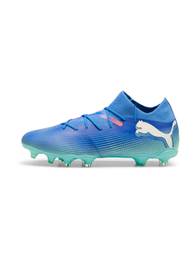 Kopačky 'Future 7 Match' modrá / aqua modrá / pink / bílá