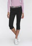 Schwarze Jeans-Culotte image