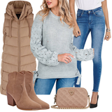 Outfity s hnědými kovbojskými kotníkovými botami image