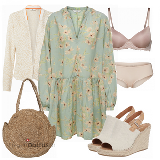 Outfit mit Beige Bh Calida "Outfit für den Sommer"