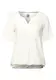 CECIL Damen Bluse mit Gummizug im Saum in