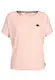 Naketano T-Shirt Schnella Baustella schoko / pinkmeliert