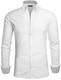 Grin&Bear Design Herren Hemd, weiss1, 98, Slim, L, SH335