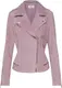 ONLY Lederjacke ''''LUX SUEDE'''' rosé