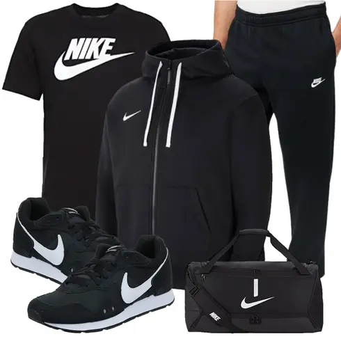 Blau Hose Nike kombinieren