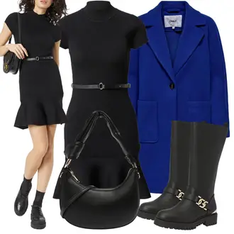 Outfit mit Schwarz Karen Millen "Perfekt fürs Date"