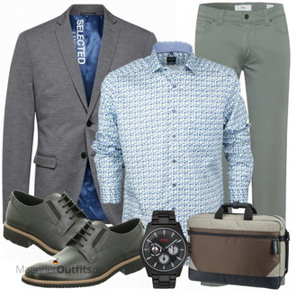 Outfit mit Hemd/Bügelfreies Hemd Olymp "Buro Outfit"