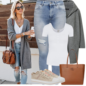 Elegantan, Sportski Ljeto Outfit sa Bež/Kaki Platnena tenisica/neformalna cipela/Niska Tenisica/Tanka tenisica/Tenisice s patentnim zatvaračem sa strane/Ljetna tenisica S.Oliver "Proljetni Outfit"Look: Stil, Bad Taste, Ležerno, Prekrasan, Skater, Pametno ležerno, Sportski, Unisex