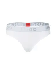 Tanga stříbrně šedá / bílá