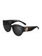 VERSACE Sonnenbrille schwarz