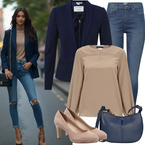 DunkelBlau/Blau Anzug Blazerjacke/Lederjacke/KurzBlazer/Strick­Blazer/Lederjacke für Männer/Lässiger Blazer/Eleganter Blazer/BlusenBlazer/Baumwoll ­Blazer/SweatBlazer/Boyfriend Blazer Soyaconcept kombinieren