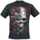 Spiral Skulls N'''' Roses T-Shirt