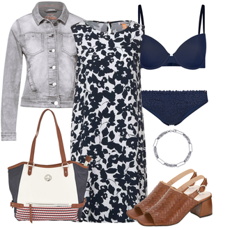 Outfit mit Sommer Schuh GERRY WEBER "Cooler Look Für Den Frühling"