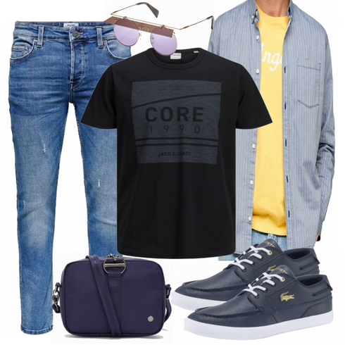 Grau Jeans Only & Sons kombinieren