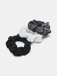 Hair Elastic UA Blitzing Scrunchie 3PK-BLK - Women