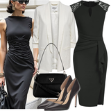 Rosa Klassische Blazer Outfits image