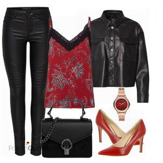 Outfit mit Uhr Armani Exchange "Super für die Freizeit"