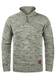 !Solid Philostrate Herren Strickpullover Troyer Grobstrick Pullover Aus 100% Baumwolle Mit Reißverschluss, Größe:M, Farbe:Ivy Green (3797)