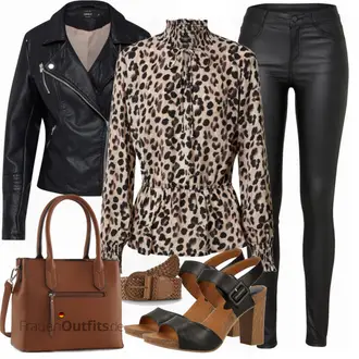 Outfit mit Gürtel HALLHUBER "Perfekt für den Frühling"