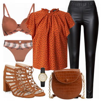 Outfit mit Blau Uhr Armani Exchange "Elegantes Sommer Outfit"