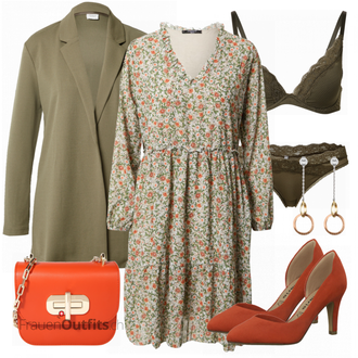 Outfit mit Rot High Heel Tamaris "Mega schönes Outfit"