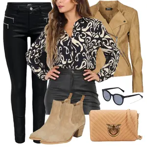 Herfst Outfits Western met Beige/Bruin Cowboylaars/Leren enkellaars/Vintage Enkellaarsje/Zomerse enkellaarsje/Chelsea Boot/Western Enkellaars muratti "Herfstse Vrijetijdskleding"look: Western, Landelijke stijl