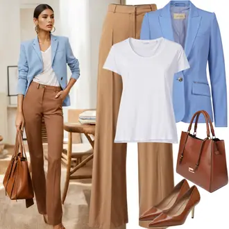 Party Outfits 50er Jahre mit Tamaris "Retro Business Look"Look: Vintage, Nahtlos, Smart Casual, Duckfeet, 60er, Elegant, Classic, Casual, Attraktive, 50er Jahre, Retro