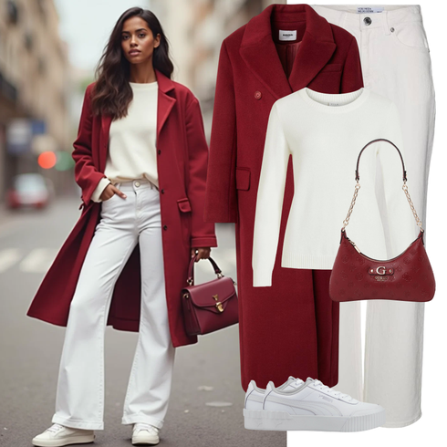 Comment poter Rouge foncé/Rouge Manteau/Robe Grande Taille/Manteau en Cachemire/Long manteau/Manteau Long/Long Manteau d'Hiver/Manteau Mi-long/Manteau Oversize/Manteau Caban/Manteau Vintage/Manteau en Laine kavazi avec Rouge foncé/Rouge Manteau/Robe Grande Taille/Manteau en Cachemire/Long Manteau/Manteau Long/Long Manteau d'Hiver/Manteau Mi-long/Manteau Oversize/Manteau Caban/Manteau Vintage/Manteau en Laine kavazi