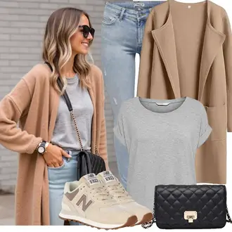 Frühlings Outfits Edel mit Strickjacke Gefüttert/Wolle Strickjacke/Winter Strickjacke/Lange Strickjacken/Kaschmir-Strickjacke, Schwarz Clutch/Brieftasche/Handytasche/Schulranzen/Schultertasche/Kleine Tasche/Umhängetasche "Perfekt für die Freizeit"Look: Schick, Goa, Stil, Oversize, Overdressed, Smart Casual, Elegant, Casual, Edel, Premium, Glamourös, Classic, Ausgefallene