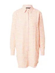 Nasty Gal Bluse apricot / pfirsich / weiß
