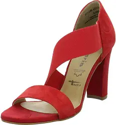 Tamaris 1-28396-22 Damen Riemchen Sandaletten Sandalen Touch-IT, Größe:37 EU, Farbe:Rot