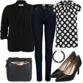 Outfit mit Blau High Heel Buffalo "Buffalo Pumps"