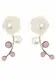 FIRETTI Paar Ohrstecker »Blume« silber