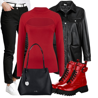 Outfit mit GERRY WEBER "Bequemes Winter Outfit"