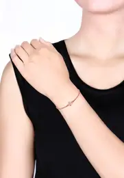 Náramek růžově zlatá