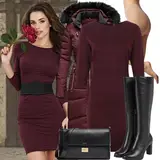 Bruilofts Gast Outfits Grote maten voor Dames image
