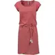 Ragwear GLITTER ORGANIC Jerseykleid rot / weiß